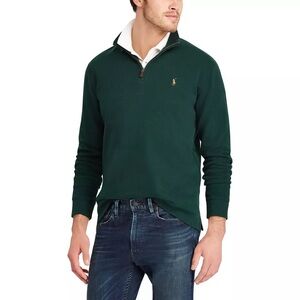 Polo Ralph Lauren Quarter-Zip Pullover Estate Rib Sz XL